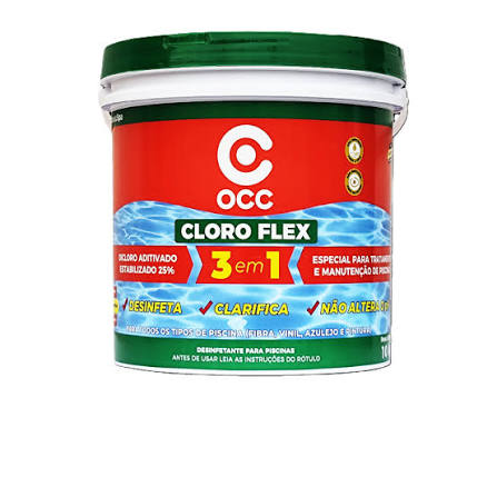 OCC Cloro Flex 3 em 1 — 10 kg